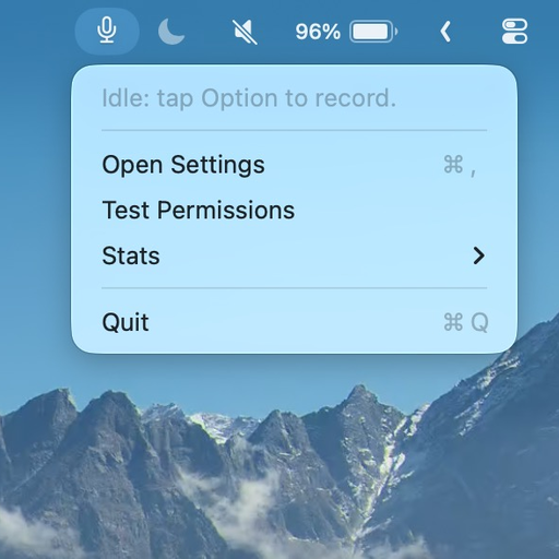Groq MenuBar Dictate thumbnail